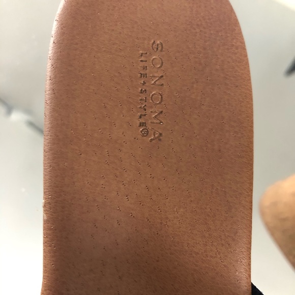 Sonoma Black Wedges size 9 - Picture 3 of 4